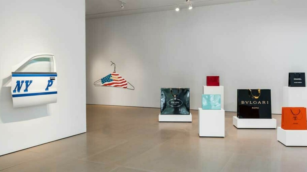 Disappearing Fabric, Exhibition view. Courtesy of McClain Gallery