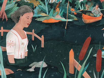 Ilustración de Luisa Rivera para «Cien años de soledad»