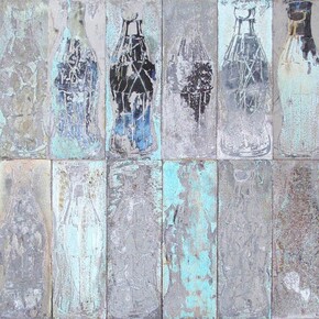 Alaric Hammond, 32 Bottles (detail)