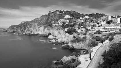Vista de la bahía de Acapulco, México