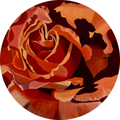 Michelle Endersby, Sunlight and Shadows, Acrylic on Canvas, 30 x 30 inches