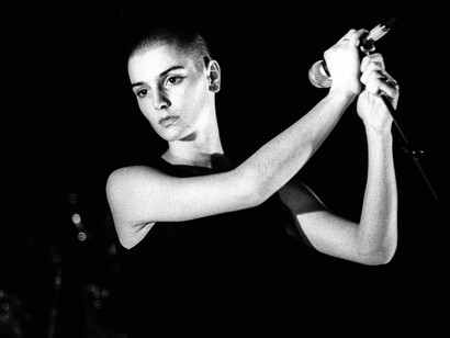 La cantante Sinéad O'Connor en concierto