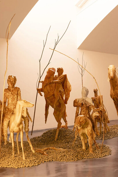 Edith Karlson, Dawn till dawn, exhibition view. Courtesy of Kiasma