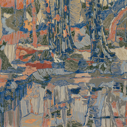Anne Griffiths, Tasting of wet forest (detail), 2026. Courtesy of Kristin Hjellegjerde Gallery