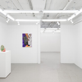 Leslie Baum, A garden in a vase, echoes, exhibition view. Courtesy of Nicelle Beauchene Gallery