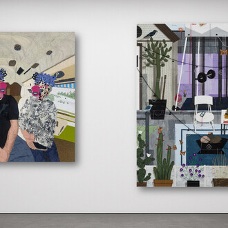 Viraj Khanna and Brian Robertson, Made to appear, exhibition view. Courtesy of GR gallery 