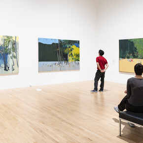 Hurvin Anderson, exhibition view. Courtesy of Tate Britain 