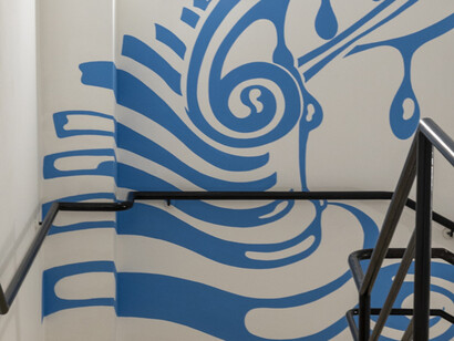 Alberto Passolini, Dreaming in splashes, exhibition view. Couretsy of Museo de Arte Moderno de Buenos Aires