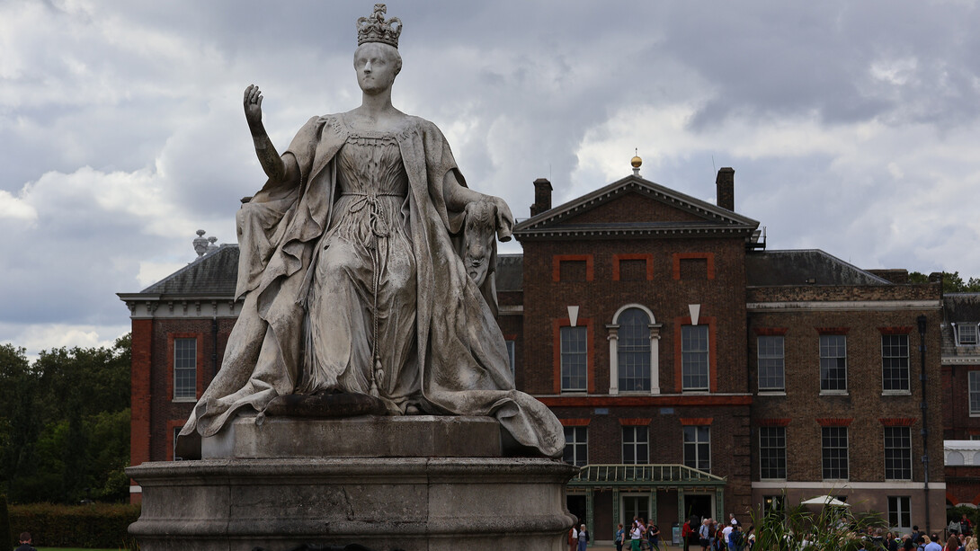 Kensington Palace in Kensington Gardens, London, England, United Kingdom