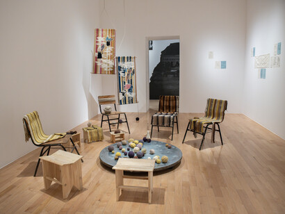 Flash, focus de Arte Contemporáneo en Puebla, vista de exhibición. Cortesía del Museo Amparo