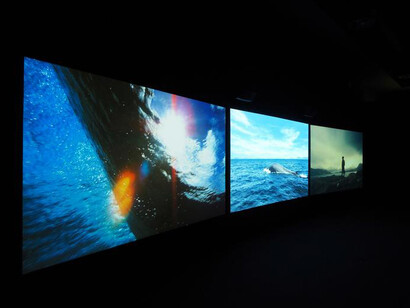 Water after all. Courtesy of MCA Chicago
