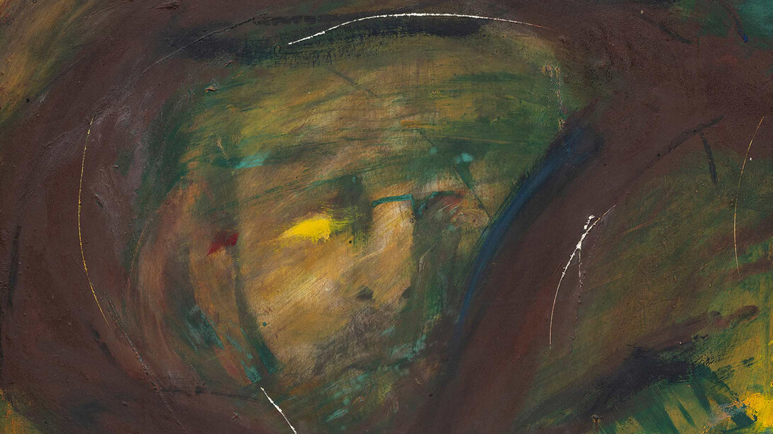 Arnulf Rainer, Untitled, 1974. Courtest of Galerie Lelong