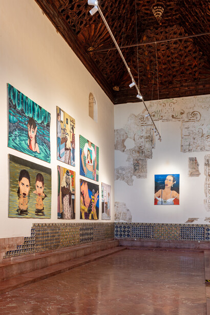 Manuela Solano, Alien queen / Paraíso extraño, vista de exhibición. Cortesía del Centro Andaluz de Arte Contemporáneo