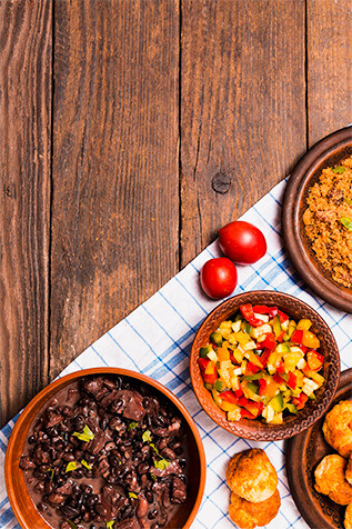 Feijoada. Não é de hoje que ouvimos coisas como: não coma manga com leite, se você apontar para as estrelas nascerá uma verruga no dedo