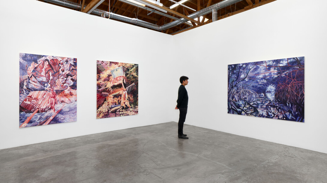 Installation view of the exhibition Atmosphere by Melinda Braathen at Baert Gallery.
Courtesy Melinda Braathen 
and Baert Gallery. Photo by 
Paul Salveson