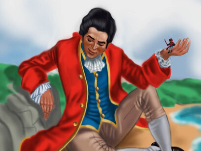 The main character of the book is a pacific man