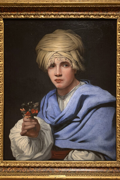 Michiel Sweerts, Muchacho con turbante y un ramillete de flores, hacia 1658-1661. Cortesía del Museo Thyssen-Bornemisza