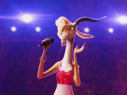 Personaje Gazelle de la película Zootrópolis (2016)
