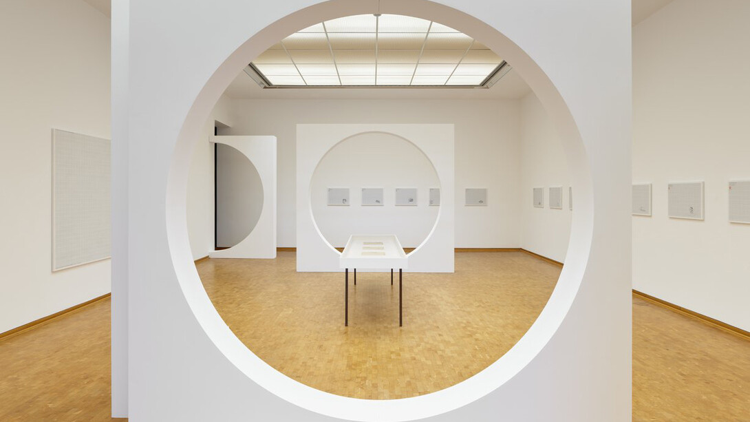Evelyn Taocheng Wang. 2025 Wolfgang Hahn Prize, exhibition view. Courtesy of Museum Ludwig