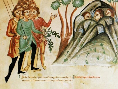 L'erba di Eracle, Codex Medicina Antiqua (Cod.Vind.93), particolare