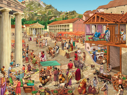 Il commercio nelle città dell'Antica Grecia