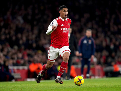 William Saliba, défenseur central du FC Arsenal