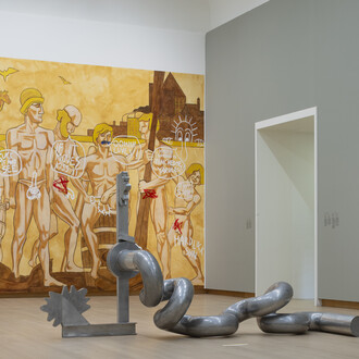 Various artists, Beyond the manosphere — Masculinities today, exhibition view. Courtesy of Stedelijk Museum