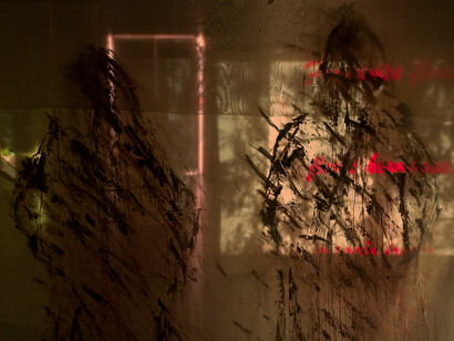 Guillermina Ortega; Instalación «Seres de luz»