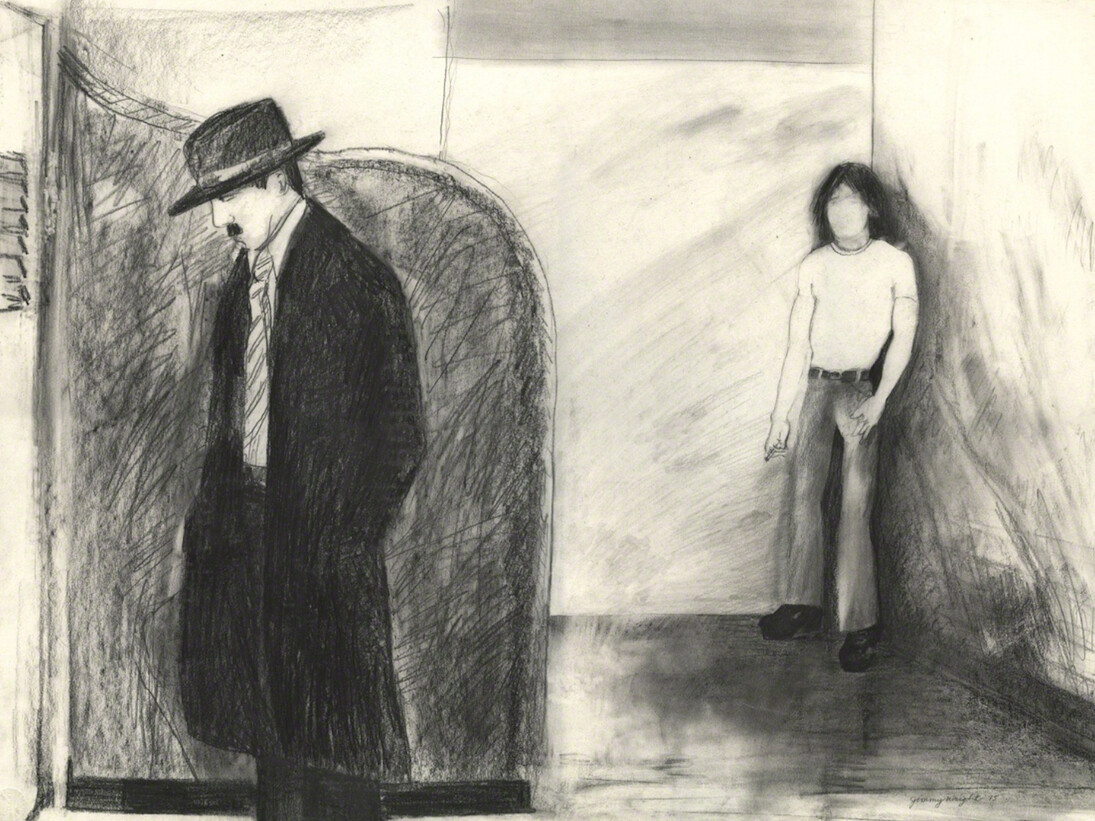 Jimmy Wright, Tea Room, 1975. Courtesy of Fierman