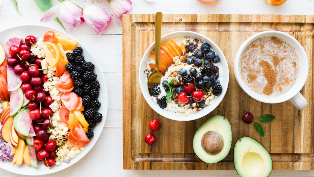 A breakfast full of antioxidants