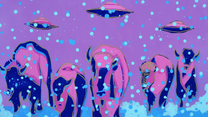 Frank Buffalo Hyde. Courtesy of Art Ventures Gallery