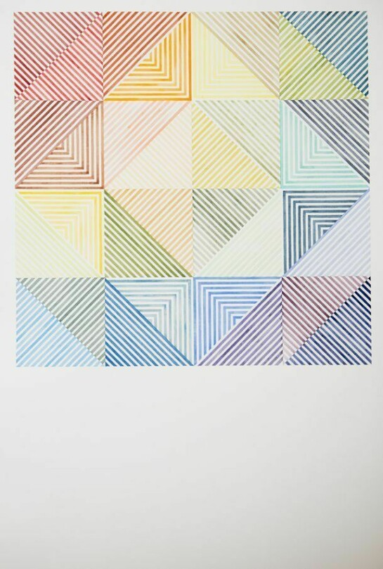 Serena Mitnik-Miller, Untitled (11), 2013, Watercolor on paper, 60 x 40 inches