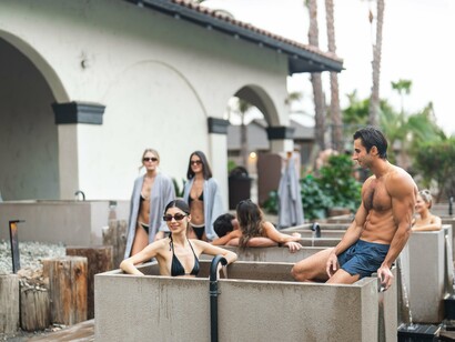 With every dip into these healing waters, guests reconnect to body, breath, and stillness © Photo by Bri Amato