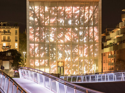 John Armleder, Endless, 2016, video still, photo by Luca Meneghel. Courtesy of the artist