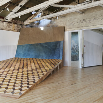 Daniela Rivera, Hacia cuando (To when), exhibition view. Courtesy of MASS MoCA