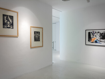 Varios artistas, Index 6: Intus foris, vista de exhibición. Cortesía de la Galería Hilario Galguera