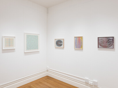 Various artists, Contemporary women of abstraction, exhibition view. Courtesy of Paul Thiebaud Gallery