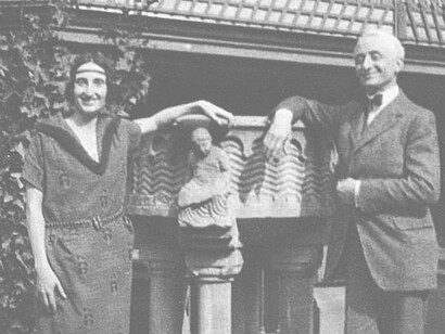 Cesarina e Riccardo Gualino a Cereseto