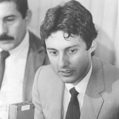 Antonio Álvarez Desanti en su juventud