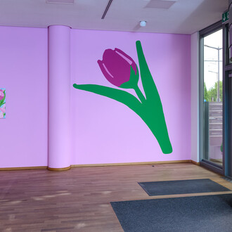 Louis Granet, Grand bol d'air, exhibition view. Courtesy of Zidoun and Bossuyt Gallery