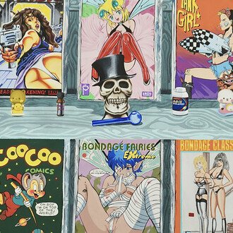 Nehemiah Cisneros, Collection 4 (detail), 2025. Courtesy of GR gallery