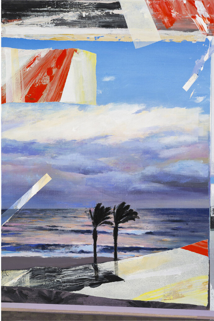 Alfonso Albacete, Joc 10. Aire, 2015, acrílico sobre lienzo, 73x54cm