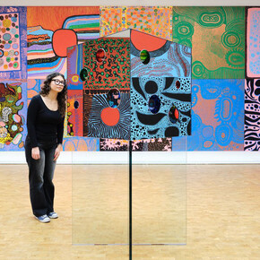 Yayoi Kusama, ausstellungsansicht. Mit freundlicher genehmigung des Museum Ludwig