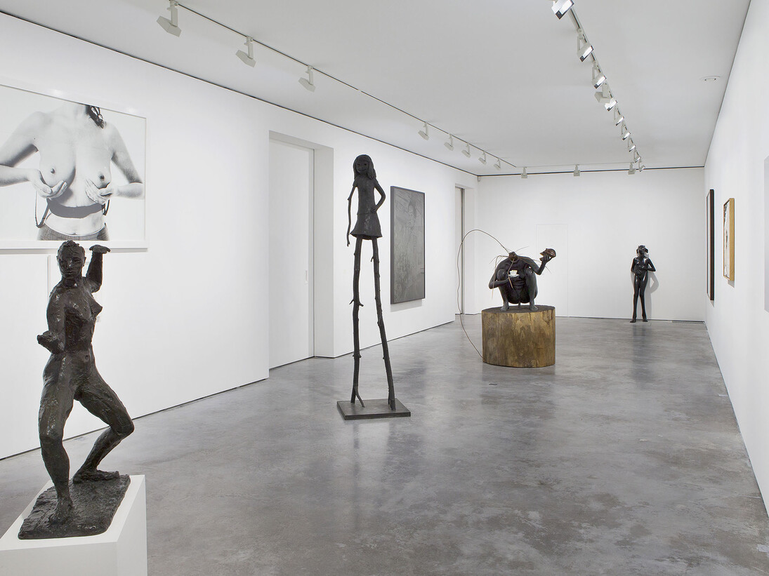 View of the exhibition "G I R L" curated by Pharrell Williams at the Salle de Bal / Galerie Perrotin, Paris. Photo : Claire Dorn, Courtesy Galerie Perrotin  