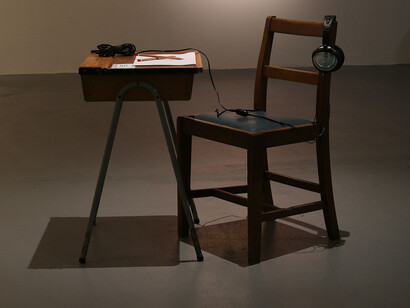 Artwork by Hasan Hujairi, Photo Credit: Alex Maguire