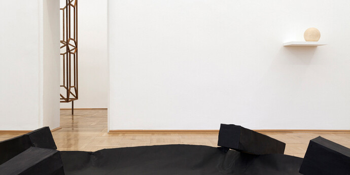 Michał Budny, Exhibition view. Courtesy of Galerie nächst St. Stephan 