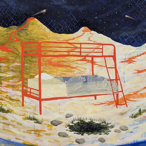 Rachel Rizzo, Sleep (detail), 2026. Courtesy of Anderson Yezerski Gallery 