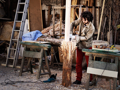 Mattia Bosco, Fiori Violenti, work in progress, foto Luca Peruzzi