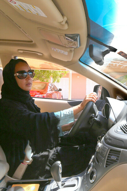 Donna mediterranea. A una donna autista è vietato l'ingresso in Arabia Saudita © AFP / Marwann Naamani