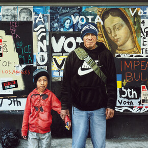 John Nava, 6th street (detail), 2025. Courtesy of Craig Krull Gallery